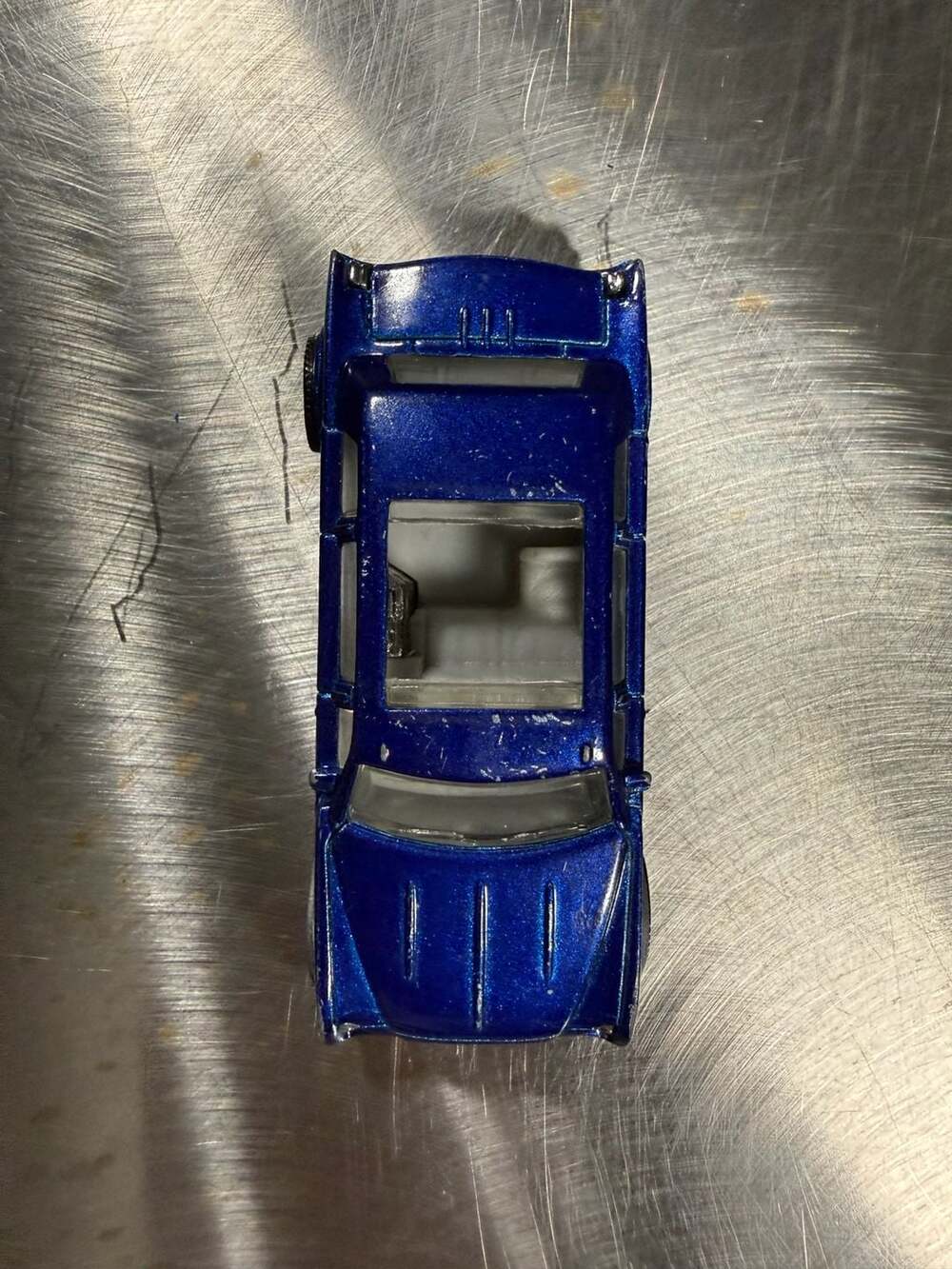 Matchbox MB537 Limousine Blue and Silver Diecast Car